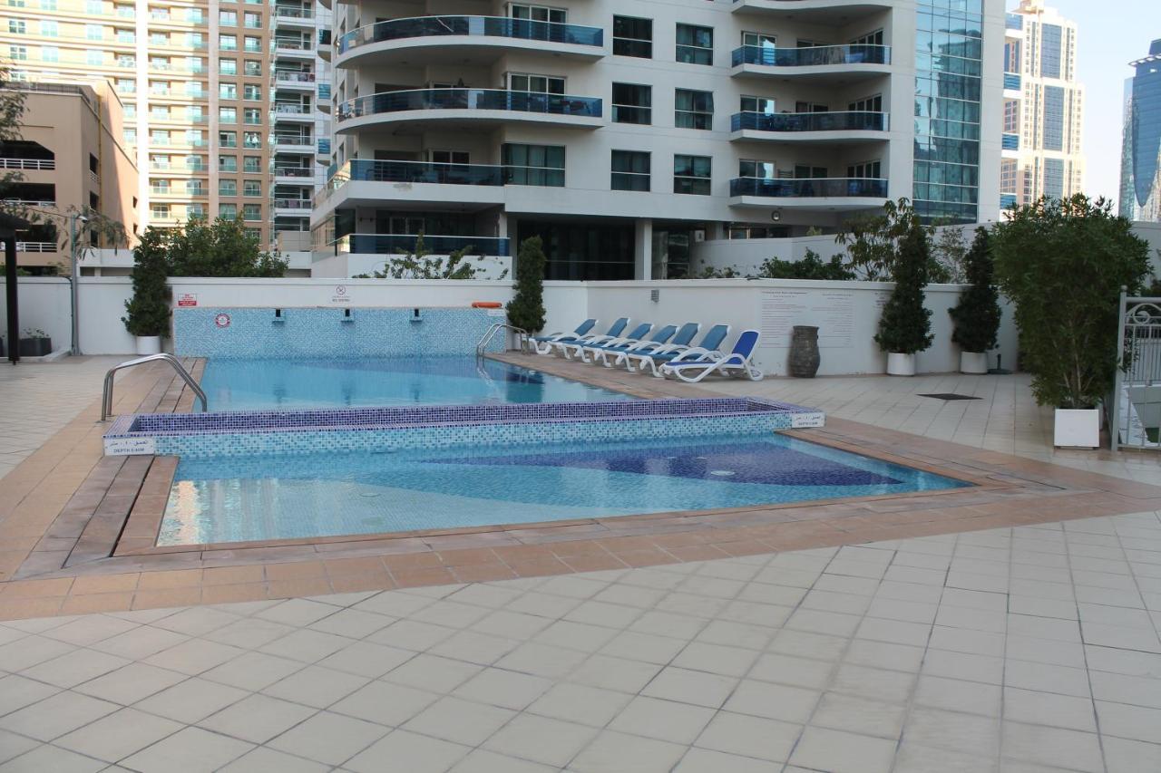 Newly Furnished One Bedroom Apartment Next To Metro & Beach In Marina Residence 迪拜 外观 照片