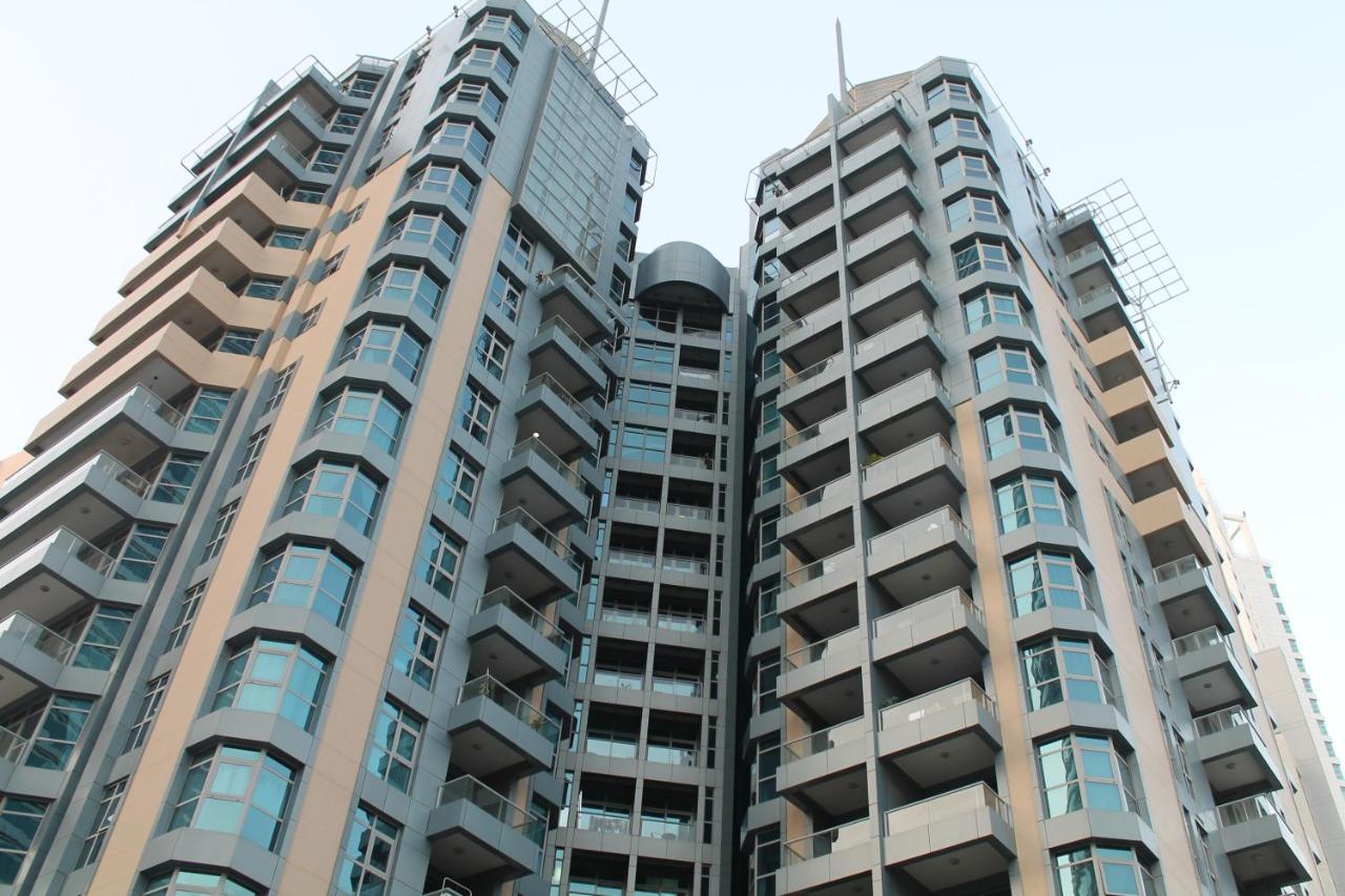 Newly Furnished One Bedroom Apartment Next To Metro & Beach In Marina Residence 迪拜 外观 照片