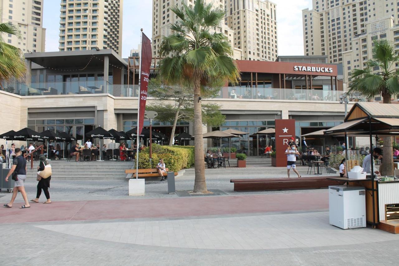 Newly Furnished One Bedroom Apartment Next To Metro & Beach In Marina Residence 迪拜 外观 照片