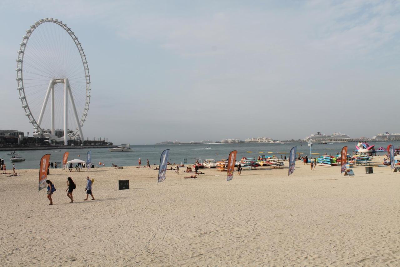 Newly Furnished One Bedroom Apartment Next To Metro & Beach In Marina Residence 迪拜 外观 照片
