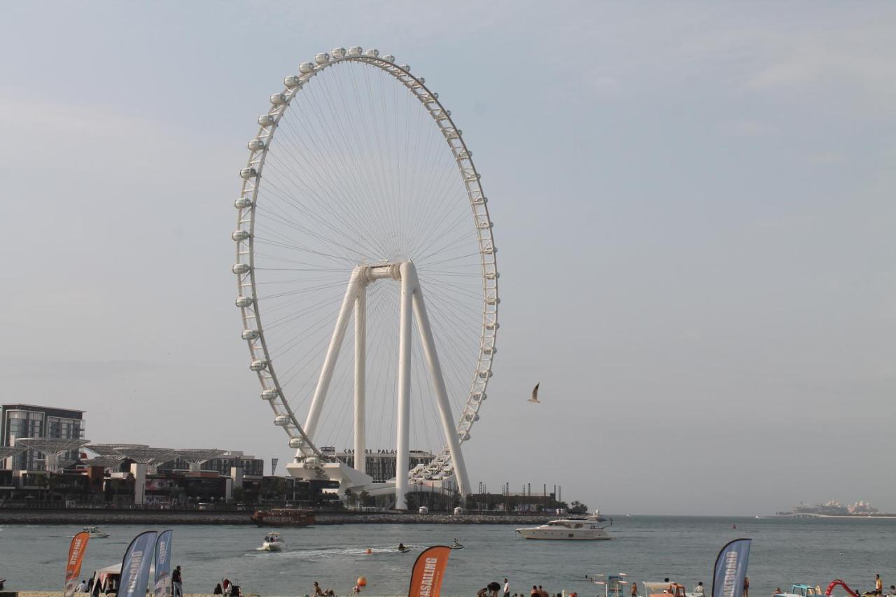 Newly Furnished One Bedroom Apartment Next To Metro & Beach In Marina Residence 迪拜 外观 照片